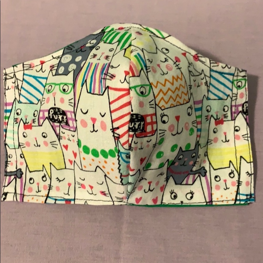 Cats Adult Face Mask - Picture 1 of 7